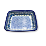 404 Bunzlau Rechthoekige schaal 1382X  Rechthoekige schalen zonder oor